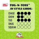 Heavy Duty Tug-N-Toss Chew Ball with Handle