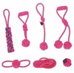 28 Pack Durable Dog Rope Toys for Chewers