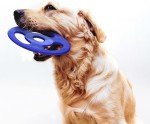 Durable Tug-of-War Flying Disc Dog Toy