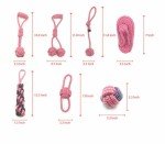 28 Pack Durable Dog Rope Toys for Chewers