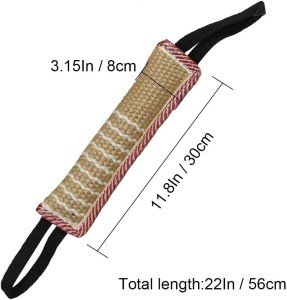 Jute Dog Tug Toy with 2 Handles