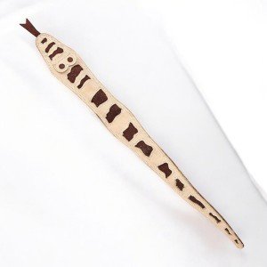 Skinneeez Leather 25" Snake Dog Toy