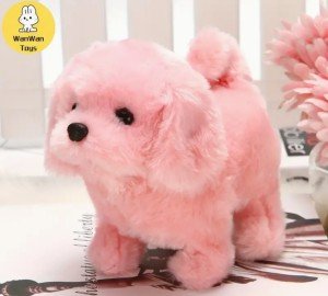 Interactive Robot Dog Plush Toy for Kids