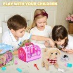 15PCS Interactive Electronic Stuffed Dog Toys
