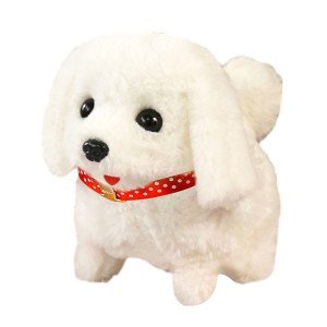 Interactive Plush Robot Dog Toy for Kids