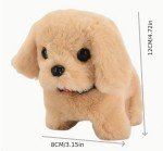 Interactive Plush Robot Dog Toy for Kids