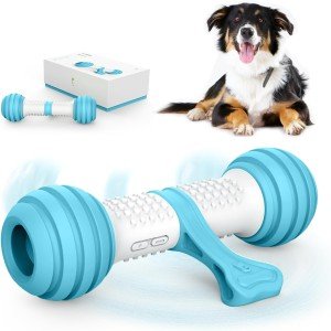 Interactive Motion-Activated Dog Bone Toy for Large Breeds