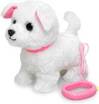 Interactive Cute White Electronic Puppy Toy - 8