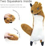 5-Pack No Stuffing Dog Squeaky Toys