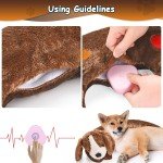 Heartbeat Plush Toy for Puppies and Dogs
