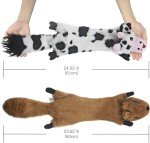 5-Pack No Stuffing Dog Squeaky Toys