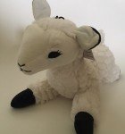 Plush Patchwork Dog Toy Snuggler for Cuddling