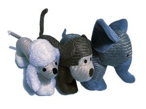 Cute Plush Chew Toys for Small Dogs - 3 Pack