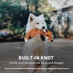 Plush Squeaky Fox Toy for Large Dogs