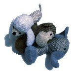 Cute Plush Chew Toys for Small Dogs - 3 Pack