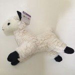 Plush Patchwork Dog Toy Snuggler for Cuddling