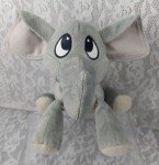 Plush Elephant Dog Toy with Sound, 10