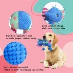 Squeaky Elephant Plush Toy for Puppies