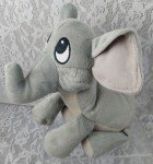 Plush Elephant Dog Toy with Sound, 10