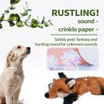 Plush Squeaky Fox Toy for Large Dogs