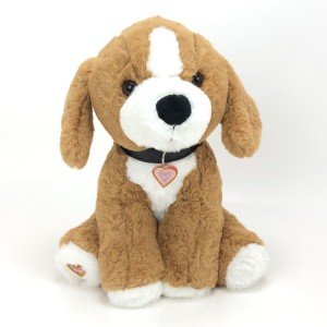 Recordable Heartbeat Bear Beagle Stuffed Animal