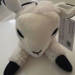 Plush Patchwork Dog Toy Snuggler for Cuddling