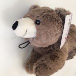 Cuddly Patchwork Plush Dog Toy Snuggler