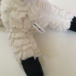 Plush Patchwork Dog Toy Snuggler for Cuddling