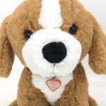 Recordable Heartbeat Bear Beagle Stuffed Animal