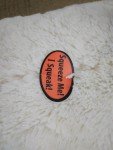 Jumbo Lamb Chop Plush Dog Toy with Squeaker