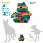 Hero Chuckle Bellies Bear Plush Dog Toy