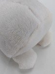 White Polar Bear Plush Dog Toy with Squeaker