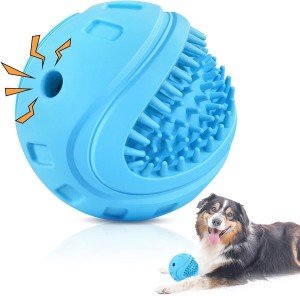 Durable Squeaky Dog Balls for Aggressive Chewers