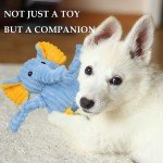 5-Pack Plush Squeaky Dog Toy Assortment