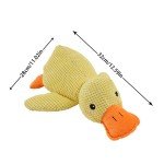 Calming Duck Squeaky Toy for Dogs