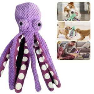 Durable Plush Squeaky Chew Toys for Dogs