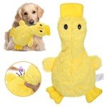 Durable Squeaky Duck Chew Toy for Aggressive Chewers