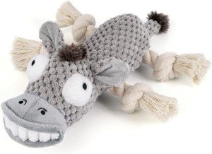 UNISE Funny Squeaky Dog Toys for All Sizes