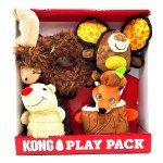 KONG Play Pack: 4 Layerz Squeaky Dog Toys