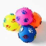 3 Pack Interactive Squeaky Dog Fetch Balls