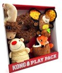 KONG Play Pack: 4 Layerz Squeaky Dog Toys