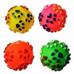 3 Pack Interactive Squeaky Dog Fetch Balls