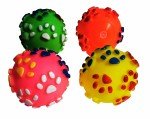 3 Pack Interactive Squeaky Dog Fetch Balls