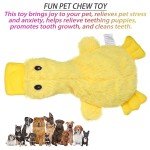 Durable Squeaky Duck Chew Toy for Aggressive Chewers