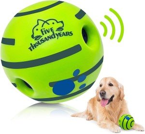 Giggle Sound Large Wobble Squeaky Dog Ball