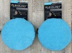 Playology Crinkle Disc Dog Toy - Peanut Butter