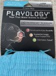 Playology Crinkle Disc Dog Toy - Peanut Butter