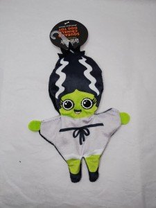 Frankenstein Bride Dog Squeak & Crinkle Toy