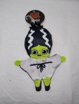 Frankenstein Bride Dog Squeak & Crinkle Toy
