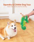 HGB Interactive No Stuffing Crinkle Dog Toys